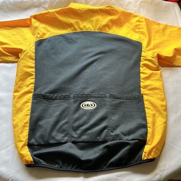 Vintage Louis Garneau Cycling Jacket Fleece Lined Long Sleeve Full Zip Running - Picture 5 of 9